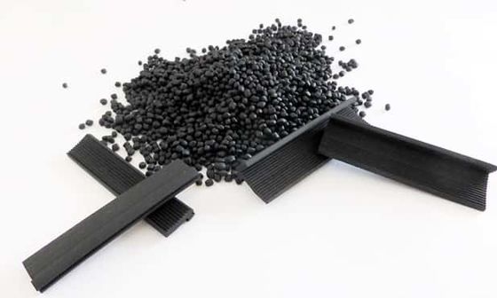 Composto material preto de TPV PP EPDM para a tira de construção do selo