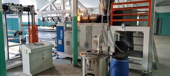 Linha termoplástico da extrusão de TPR 2M Carpet Backing MachineTPE para o tapete da juta