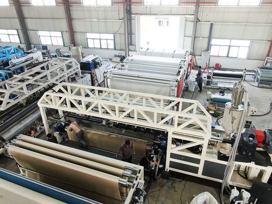 o TPE de 4.2M atapeta a máquina de revestimento secundária traseira da máquina de revestimento