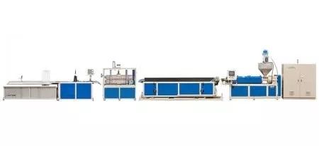 30 à linha linha da extrusão do perfil do PVC da exposição 50kg/H de produção plástica do perfil